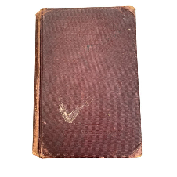 The Leading Facts of American History D. H. Montgomery Ginn & Company Publishers - Picture 1 of 6
